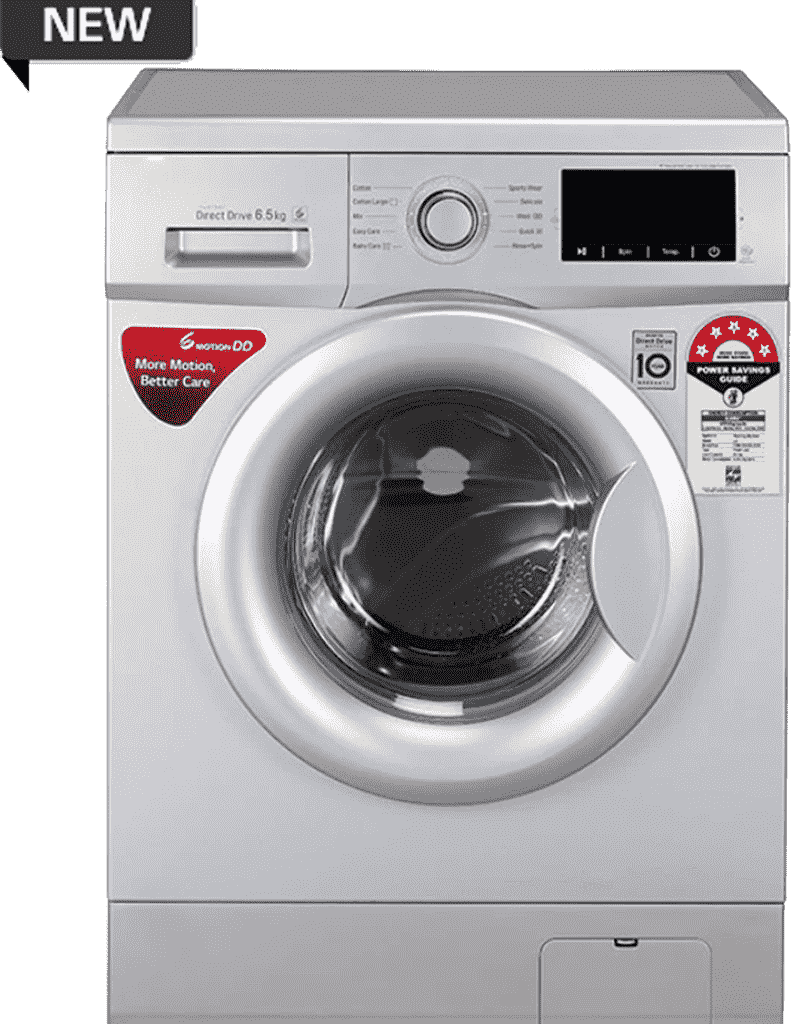7 Kg Front Loading Fully Automatic Washing Machine with 3D Wash System