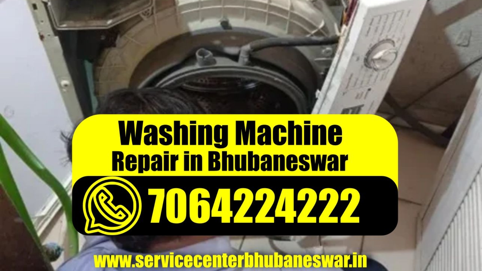 Washing Machine Repair Mechanic in Bhubaneswar - 7064224222 - Service Center Bhubaneswar