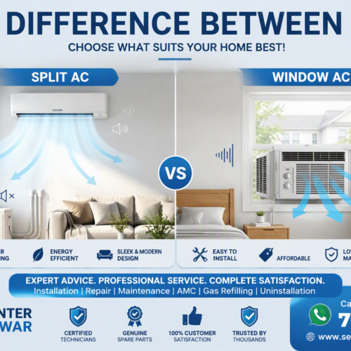 Difference Between Window AC and Split Ac Whic Should You Buy in Bhubaneswar | Service Center Bhubaneswar | Call 7064224222